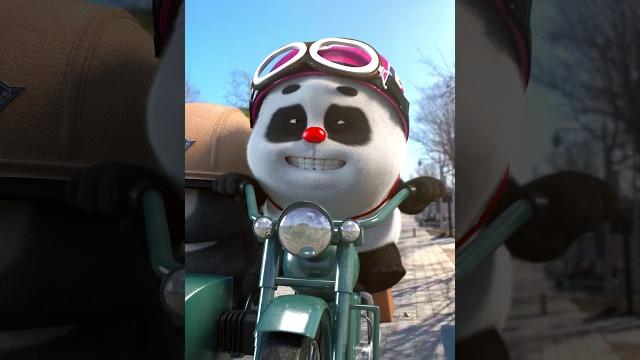 【熊猫班卜】bamboo needs a new motorcycle#panda #chinese #cute 【熊猫班卜】bamboo needs a new motorcycle#panda #chinese #cute