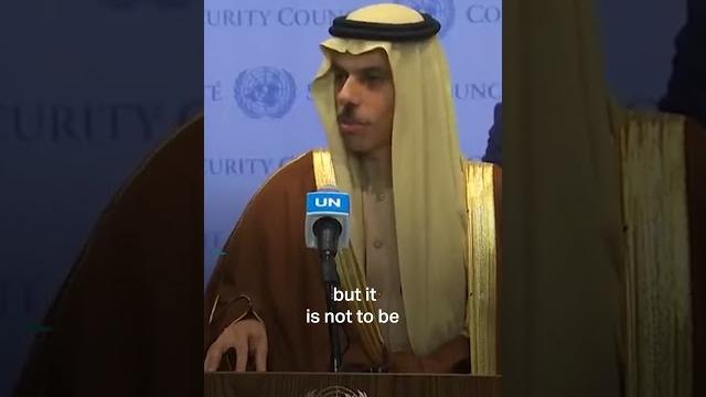 Saudi fm hits back at reporter’s gaza refugee question Saudi fm hits back at reporter’s gaza refugee question
