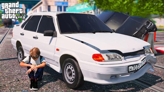 Оперская езда в gta 5 - попал в дтп на оперской пятнашке! угнал ваз 2115 у друга! вотер Оперская езда в gta 5 - попал в дтп на оперской пятнашке! угнал ваз 2115 у друга! вотер
