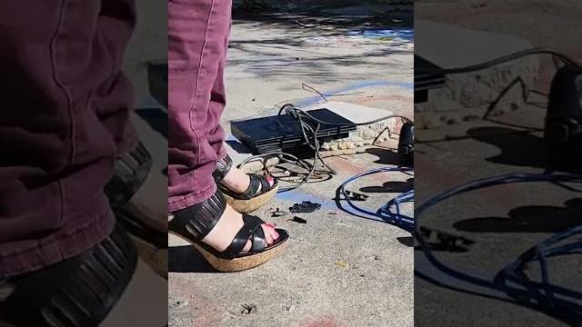 Smashing son's playstation for failing in school #asmrcrush #asmrsounds #angrymom #playstation Smashing son's playstation for failing in school #asmrcrush #asmrsounds #angrymom #playstation