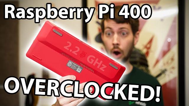 Overclocked! raspberry pi 400 does 2.2 ghz! Overclocked! raspberry pi 400 does 2.2 ghz!