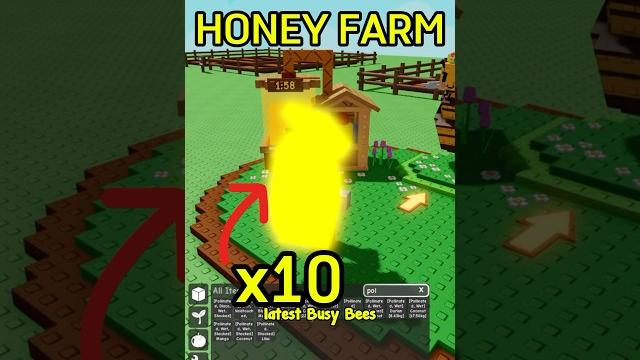 How to get honey faster in grow a garden #roblox How to get honey faster in grow a garden #roblox