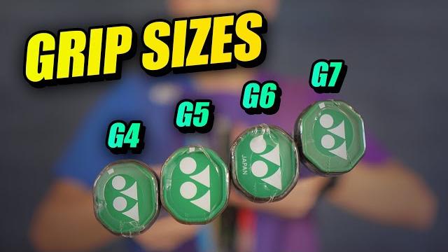 Badminton racket grip sizes explained Badminton racket grip sizes explained