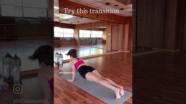 Try this transition: from tiger pose to standing leg split #advancedyoga #yogashorts #yogapractice Try this transition: from tiger pose to standing leg split #advancedyoga #yogashorts #yogapractice