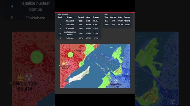 Simulating world war 3 in openfront.io Simulating world war 3 in openfront.io