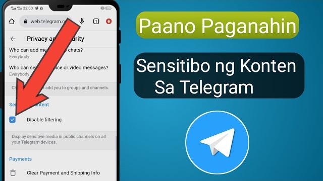Paano paganahin ang sensitibong content sa telegram 2022. telegram sensitive content setting. Paano paganahin ang sensitibong content sa telegram 2022. telegram sensitive content setting.