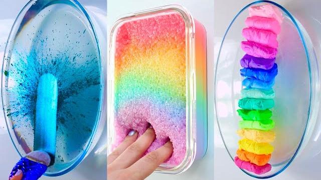 Satisfying slime asmr | relaxing slime videos compilation no talking no music no voiceover Satisfying slime asmr | relaxing slime videos compilation no talking no music no voiceover
