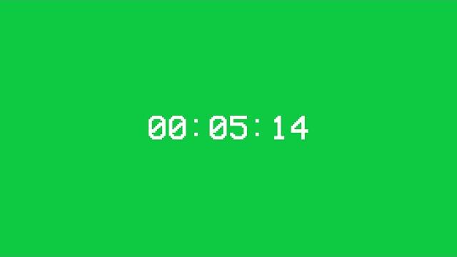 Vhs effect countdown timer green screen (10 minute) Vhs effect countdown timer green screen (10 minute)