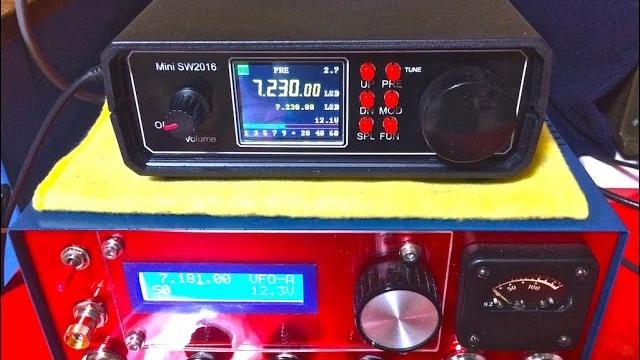 Трансивер mini sw2016 qrp transceiver from ukraine Трансивер mini sw2016 qrp transceiver from ukraine