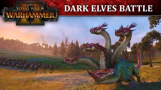 Total war: warhammer 2 - dark elves battle let's play Total war: warhammer 2 - dark elves battle let's play