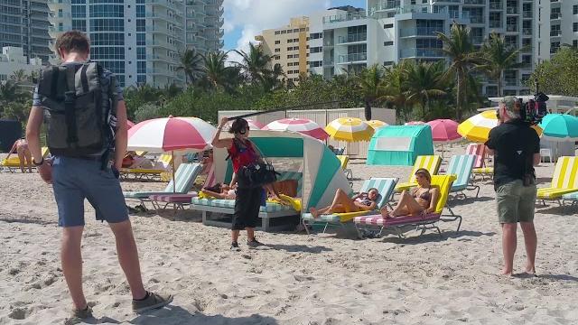 Models devon windsor, olivia culpo and daniela braga filming a reality show in miami beach ! Models devon windsor, olivia culpo and daniela braga filming a reality show in miami beach !