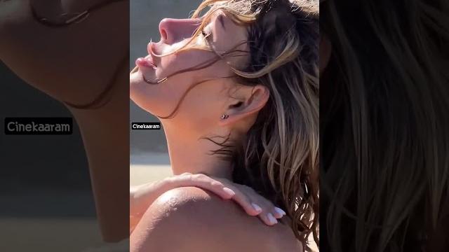 German playboy model nude bath at beach German playboy model nude bath at beach