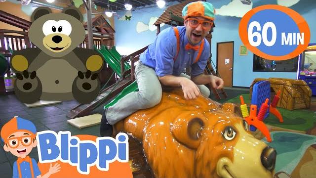 Blippi visits kids time indoor playground in las vegas! | educational videos for kids Blippi visits kids time indoor playground in las vegas! | educational videos for kids