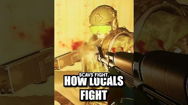 How locals fight #escapefromtarkov How locals fight #escapefromtarkov