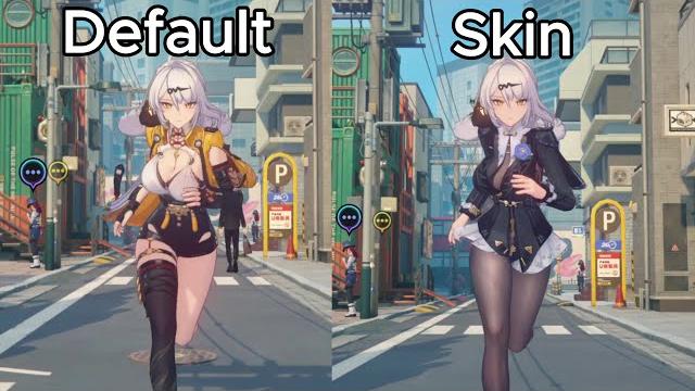 Yixuan skin comparision Yixuan skin comparision