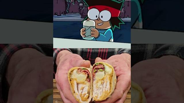 Bite into beardo's festive merry burrito mouthful! #shorts #okko #beardo #cartoonnetwork Bite into beardo's festive merry burrito mouthful! #shorts #okko #beardo #cartoonnetwork