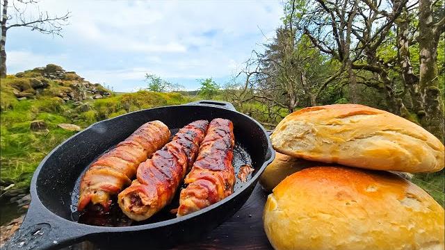 Hot dogs made from scratch - the wilderness way Hot dogs made from scratch - the wilderness way