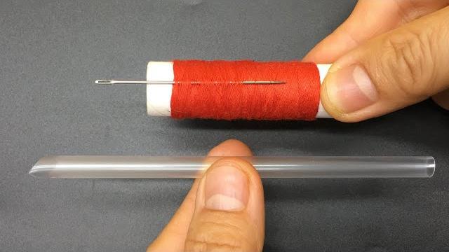 How to thread a needle in 1 second, easy for the elderly How to thread a needle in 1 second, easy for the elderly