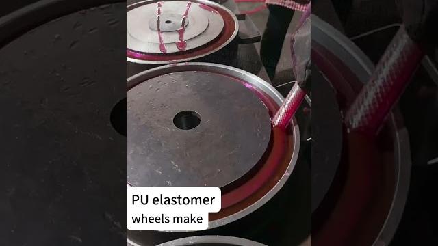 Pu elastomer wheels make Pu elastomer wheels make