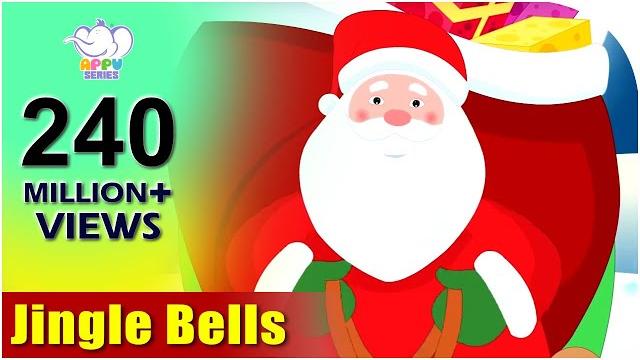 Jingle bells with lyrics | kids christmas songs | appu series Jingle bells with lyrics | kids christmas songs | appu series