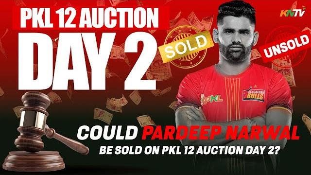 Pkl 12 auction live day 2 | pro kabaddi league 2025 auction | breaking: pardeep narwal unsold Pkl 12 auction live day 2 | pro kabaddi league 2025 auction | breaking: pardeep narwal unsold