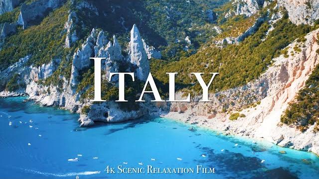 Italy 4k - scenic relaxation film with calming music Italy 4k - scenic relaxation film with calming music