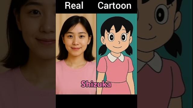 Doremon character in real life #shorts #new Doremon character in real life #shorts #new