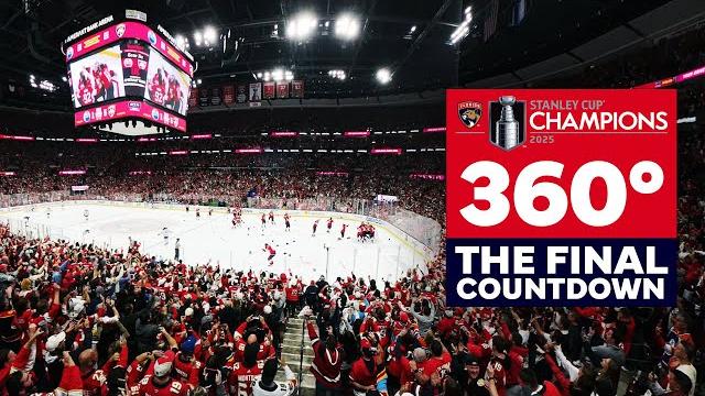 Watch the final seconds count down in 360° | florida panthers 2025 stanley cup champions Watch the final seconds count down in 360° | florida panthers 2025 stanley cup champions