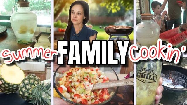 Not his best day... fruit salsa, bbq bacon egg salad, & almost burnt chicken | summer recipes Not his best day... fruit salsa, bbq bacon egg salad, & almost burnt chicken | summer recipes