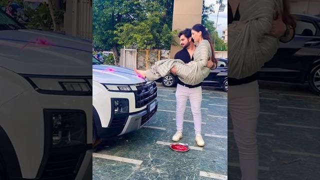 Humare ghar ki laxmi new creta car delivery 2024 #shorts #couplegoals #car #divyarshchaudhary Humare ghar ki laxmi new creta car delivery 2024 #shorts #couplegoals #car #divyarshchaudhary