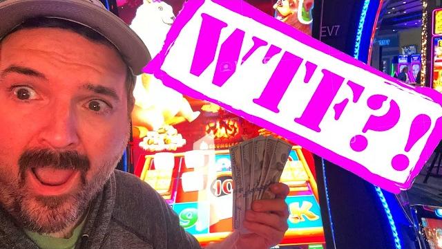 This is the strangest slot machine i've ever played! This is the strangest slot machine i've ever played!