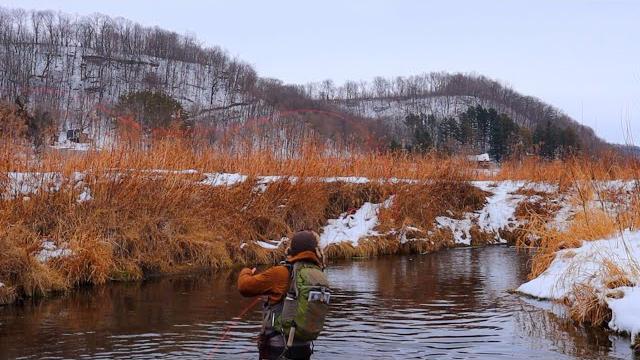 Fly fishing wisconsin | driftless region trout fishing | winter wild brown trout (richland center) Fly fishing wisconsin | driftless region trout fishing | winter wild brown trout (richland center)