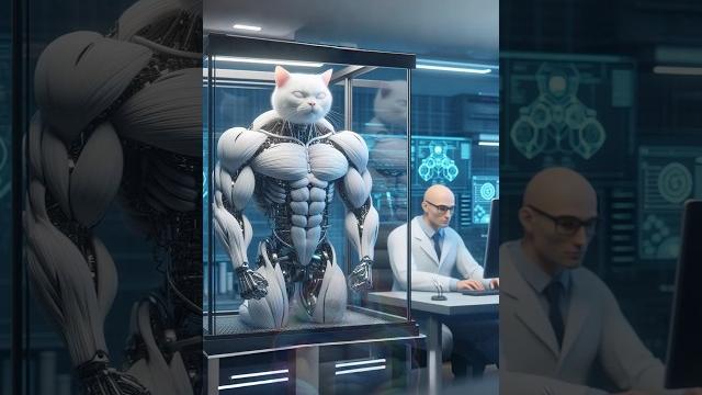 White cat robot #cats #aicat #robot #shorts #cute #viralvideo #cat #animation #aicat #cartoon White cat robot #cats #aicat #robot #shorts #cute #viralvideo #cat #animation #aicat #cartoon