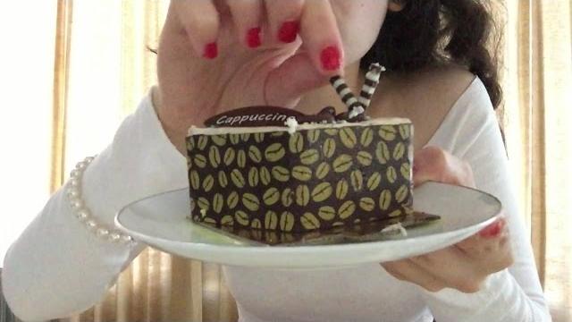 Asmr eating dolmeh and baklava Asmr eating dolmeh and baklava