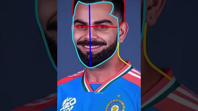 Luminous art of virat kohli Luminous art of virat kohli