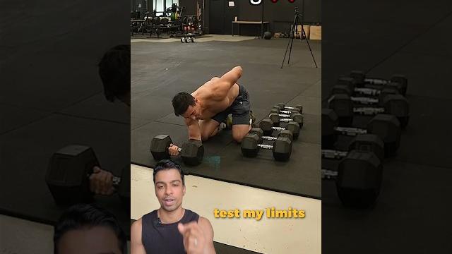 He failed at 35kgs, can i flip 50kgs db? He failed at 35kgs, can i flip 50kgs db?