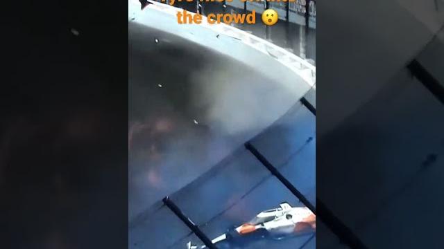 Tyre flies off into the crowd #indy500 2023, no reported injuries #racing #automobile #gokartracing Tyre flies off into the crowd #indy500 2023, no reported injuries #racing #automobile #gokartracing