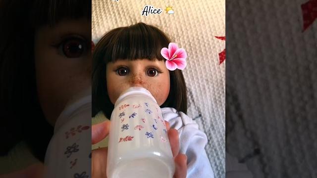 Rotina da manhã da bebê reborn alice #bebêreborn Rotina da manhã da bebê reborn alice #bebêreborn
