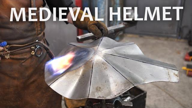 One-piece forging helmet. how to make armour One-piece forging helmet. how to make armour