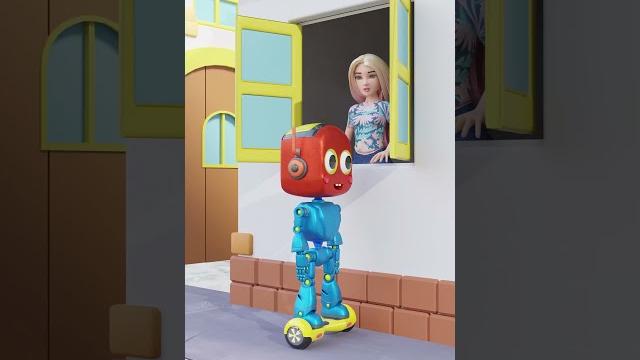 Meet the hoverboard robot: a head-over-heels comedy adventure! Meet the hoverboard robot: a head-over-heels comedy adventure!