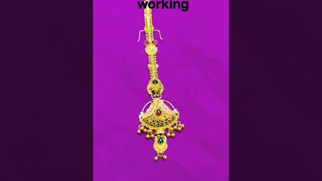 Latest gold design tika model Latest gold design tika model