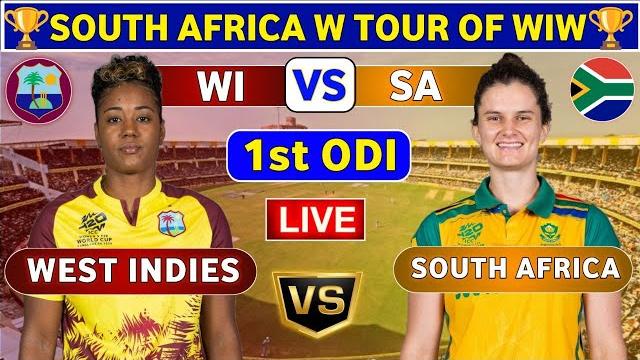 South africa women vs west indies women, 1st odi | saw vs wiw 1st odi live score & commentary South africa women vs west indies women, 1st odi | saw vs wiw 1st odi live score & commentary