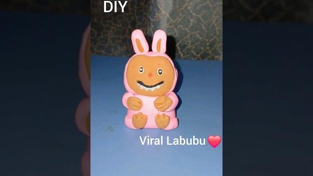 #diy viral labubu doll️#clayart #shorts #viralvideo #labubu#diy #art#treanding #@multicreating #diy viral labubu doll️#clayart #shorts #viralvideo #labubu#diy #art#treanding #@multicreating