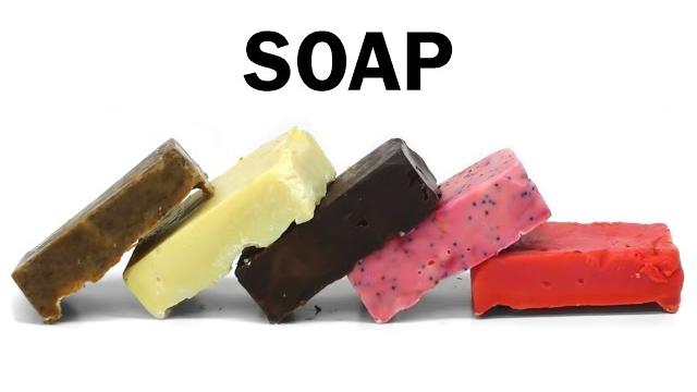 Making soap Making soap