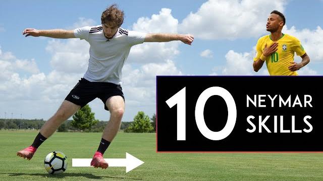 Top 10 neymar skill moves Top 10 neymar skill moves