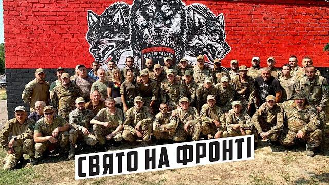 Святкування на базі 1-ї ошр дук @pravyy_sektor Святкування на базі 1-ї ошр дук @pravyy_sektor