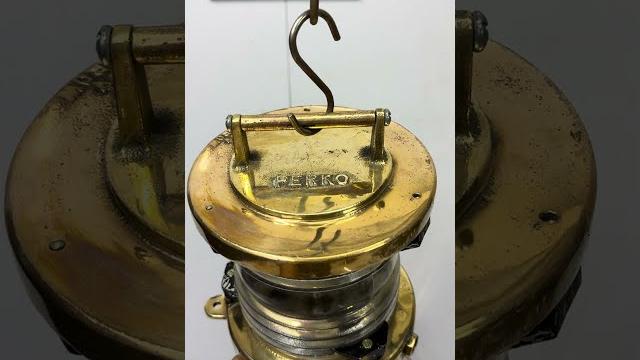 Perko ship lamp in gunmetal clear glass, refurbished nautical electric light https://ebay.us/r7nubn Perko ship lamp in gunmetal clear glass, refurbished nautical electric light https://ebay.us/r7nubn