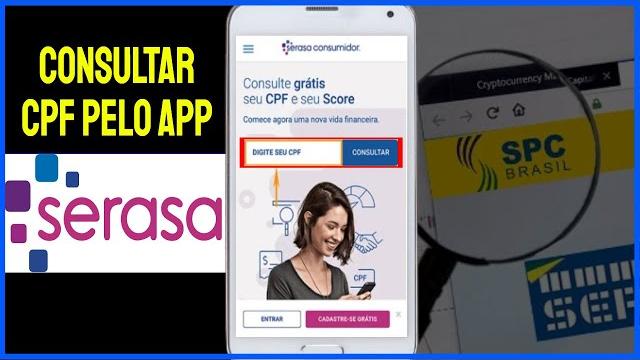 Como consultar o cpf pelo app serasa Como consultar o cpf pelo app serasa