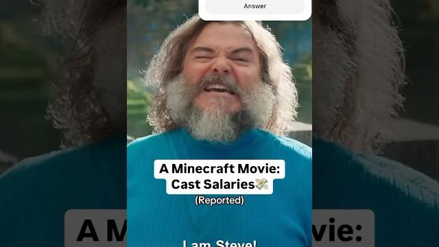 A minecraft movie reported cast salaries A minecraft movie reported cast salaries