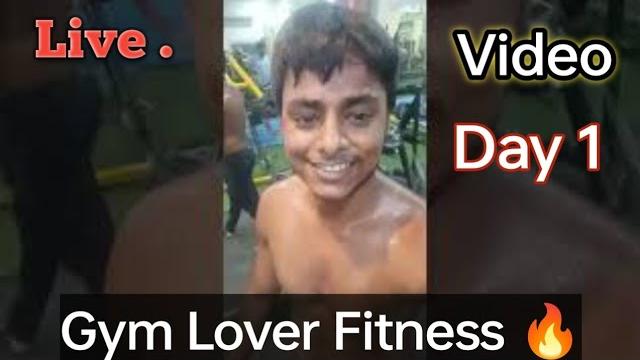 Live video day 1 gym lover fitness Live video day 1 gym lover fitness